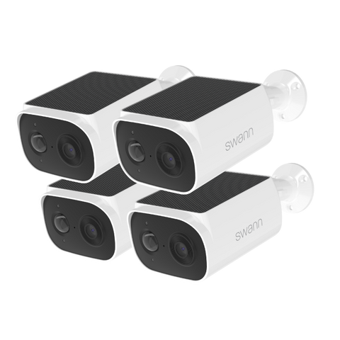 Swann EVO 2K Solar Security Camera - 4 Pack NZ (SWIFI-SESOL2KBCPK4-GL)