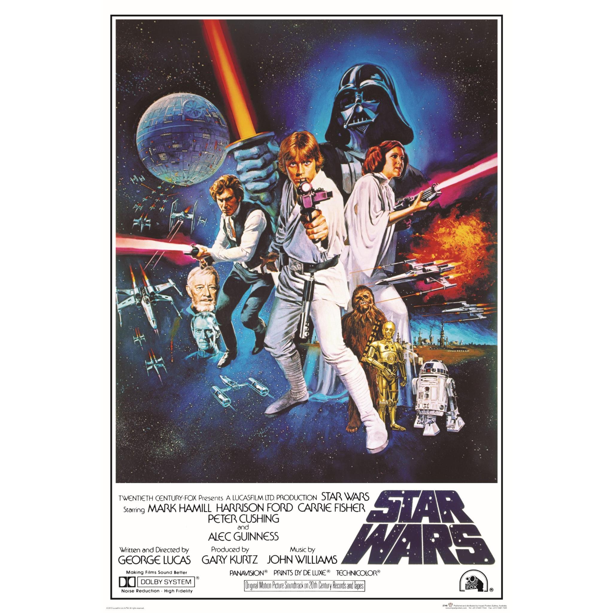 Star Wars: Luke Gun Poster