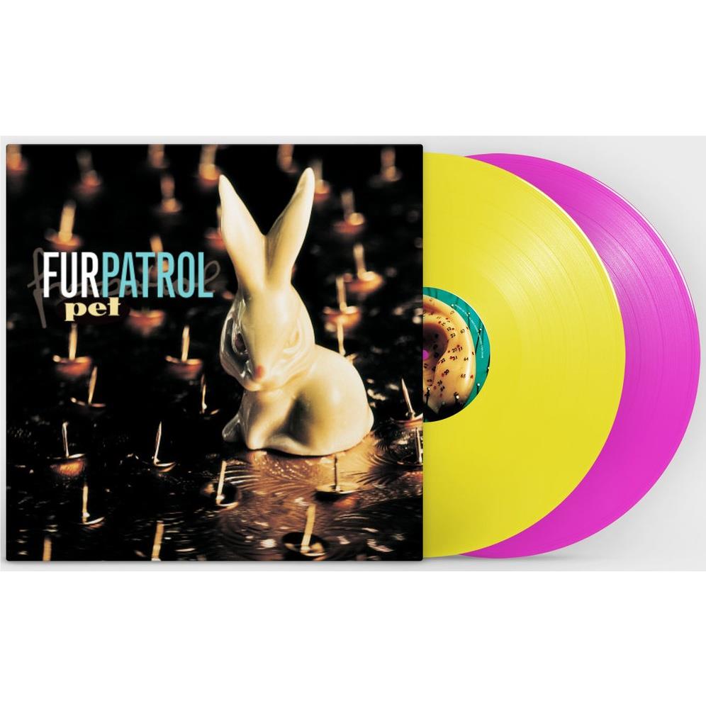 Pet (limited edition yellow & pink vinyl) - By: Fur Patrol