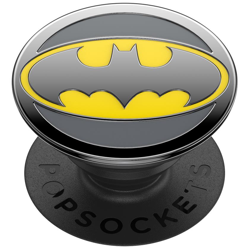 PopSockets Enamel PopGrip DC Batman phone grip and stand in black - Phone Accessories at Tech Supply Shed NZ