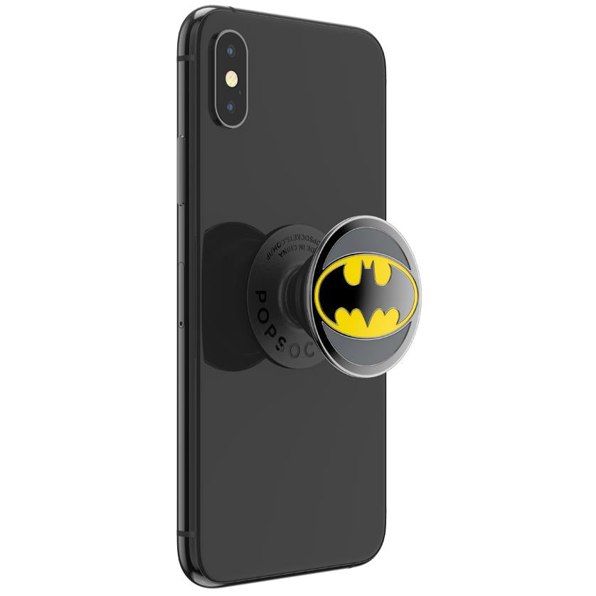 PopSockets Enamel PopGrip DC Batman phone grip and stand in black, image 3 - Phone Accessories at Tech Supply Shed NZ