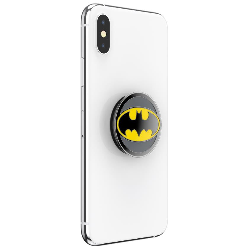 PopSockets Enamel PopGrip DC Batman phone grip and stand in black, image 5 - Phone Accessories at Tech Supply Shed NZ