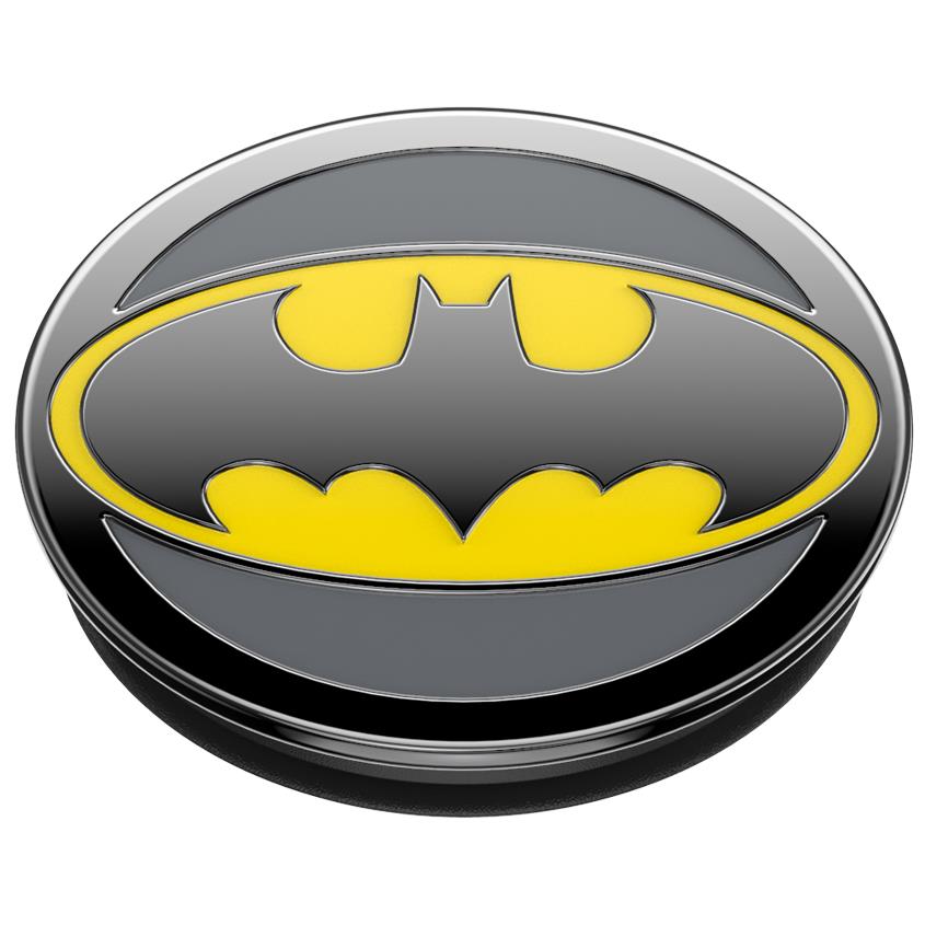 PopSockets Enamel PopGrip DC Batman phone grip and stand in black, image 6 - Phone Accessories at Tech Supply Shed NZ