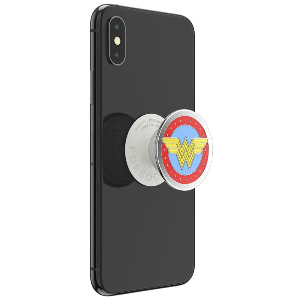 PopSockets Enamel PopGrip DC Wonder Woman, view 3 - Phone Grips & Stands at Tech Supply Shed NZ