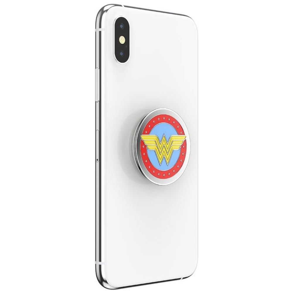 PopSockets Enamel PopGrip DC Wonder Woman, view 5 - Phone Grips & Stands at Tech Supply Shed NZ