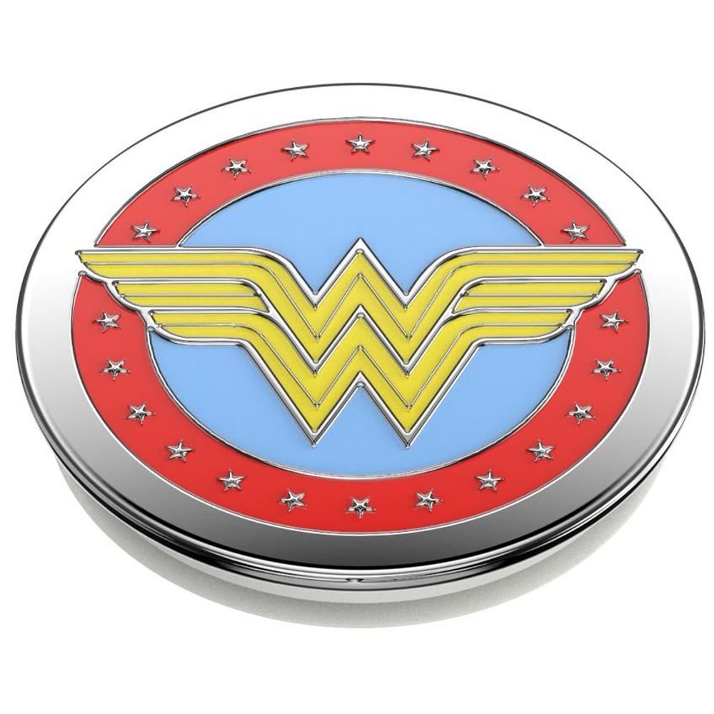 PopSockets Enamel PopGrip DC Wonder Woman, view 6 - Phone Grips & Stands at Tech Supply Shed NZ