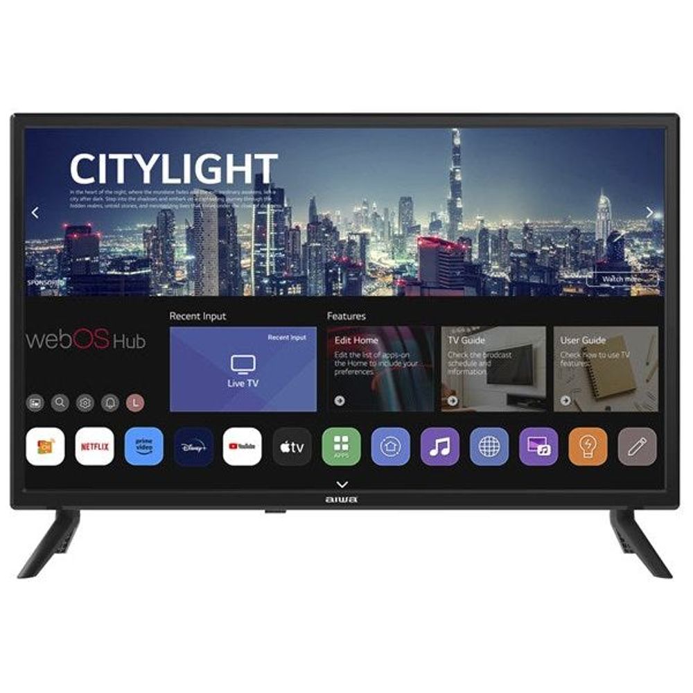 AWC240GZ - AIWA 24in/61cm HD Slim LED TV WebOS