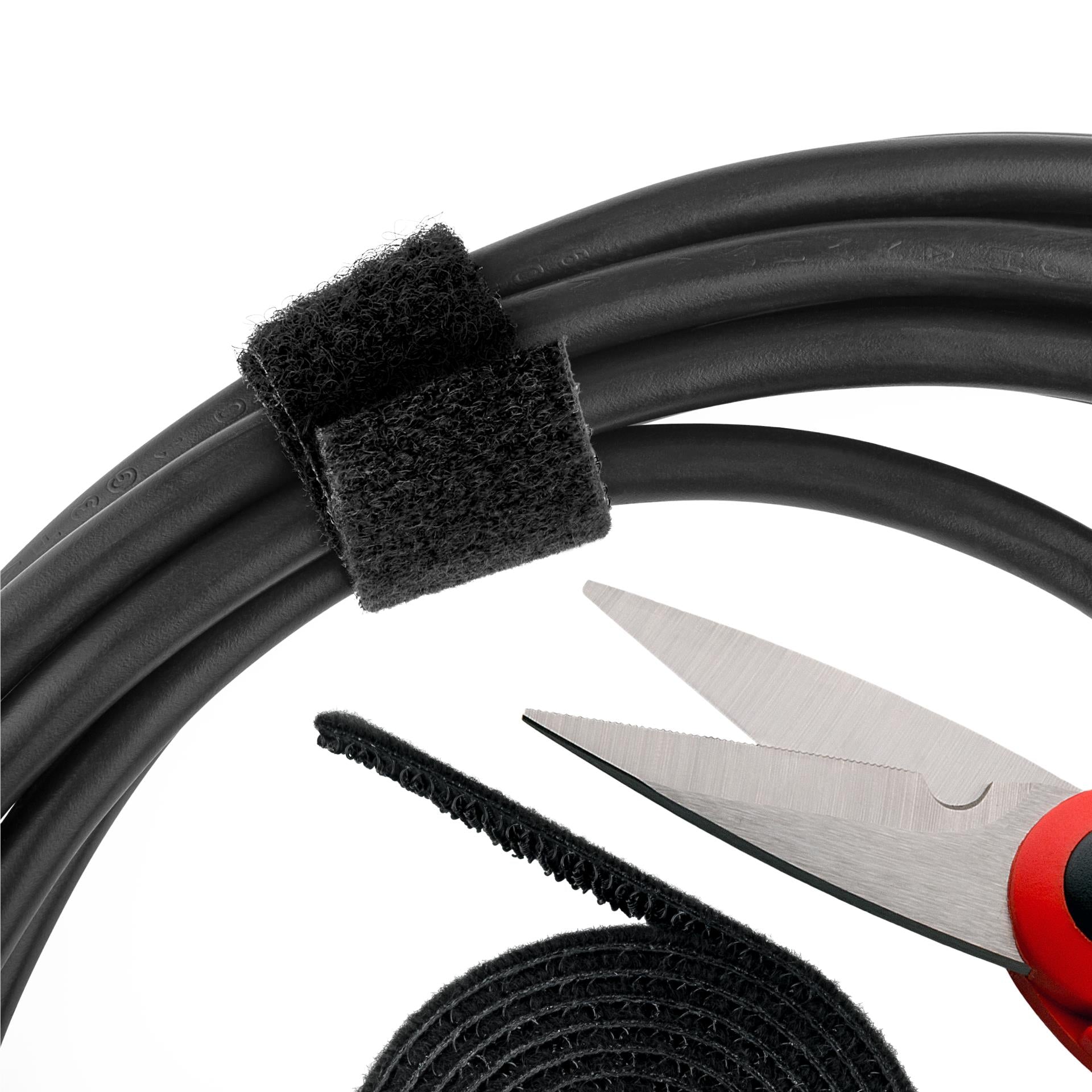 Goobay Cable Management Hook and Loop Strip (1m)