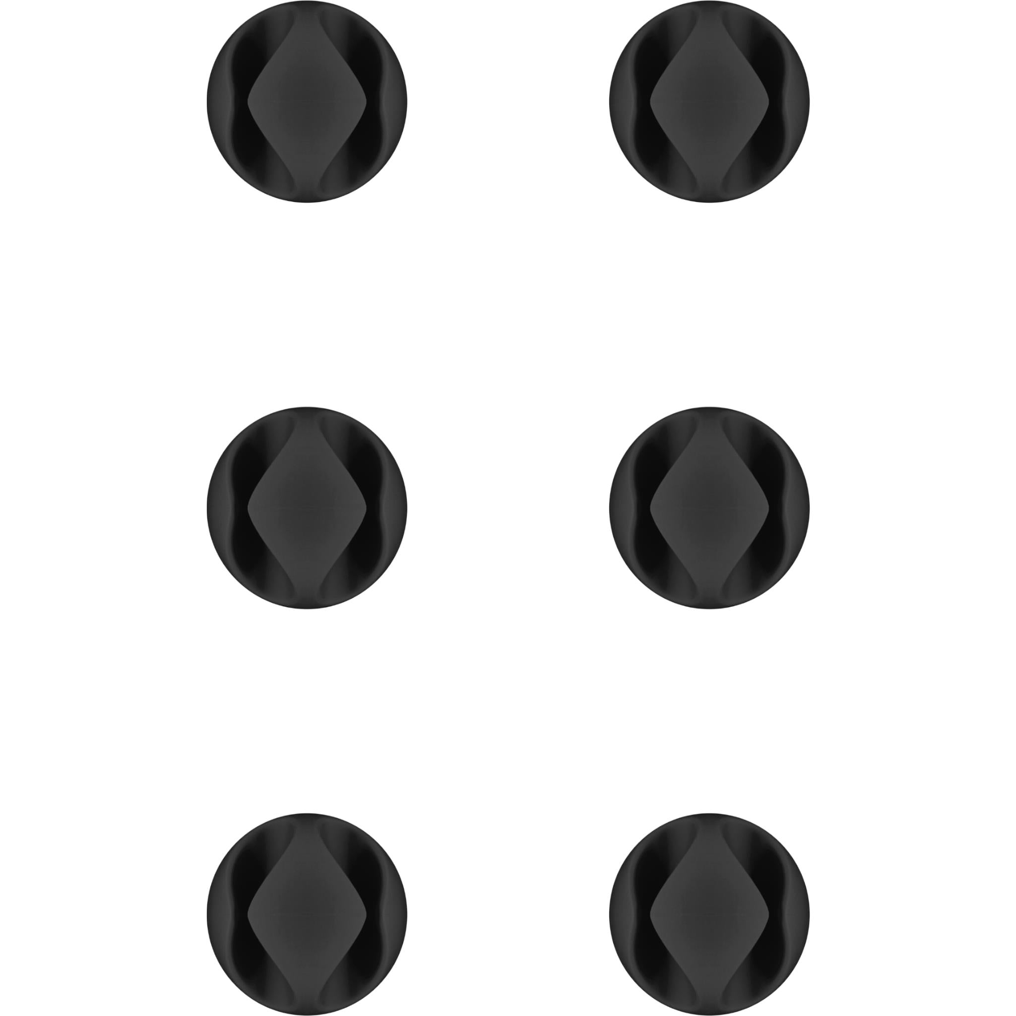 Goobay Cable Management 2 Slots MINI (Black)