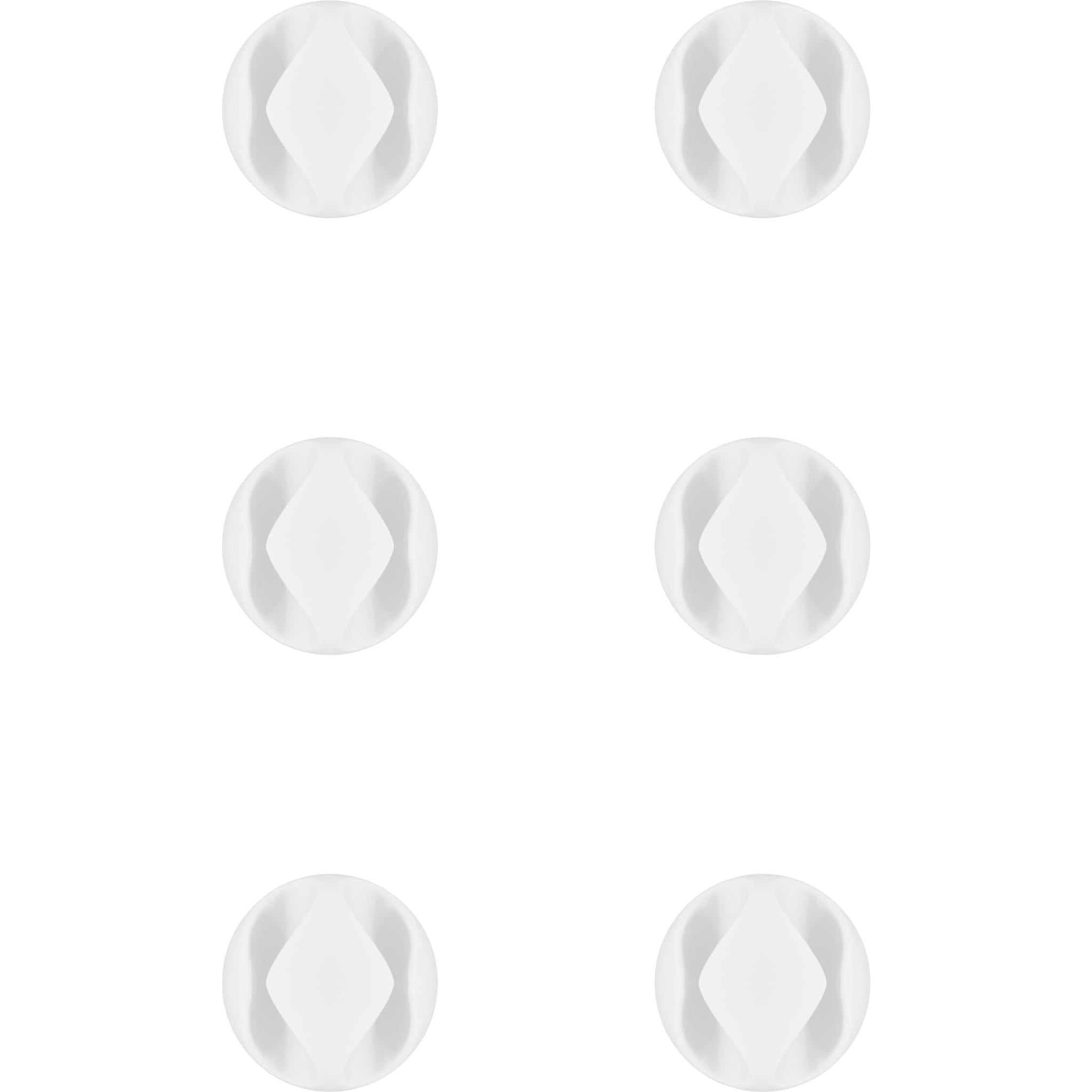 Goobay Cable Management 2 Slots MINI (White)