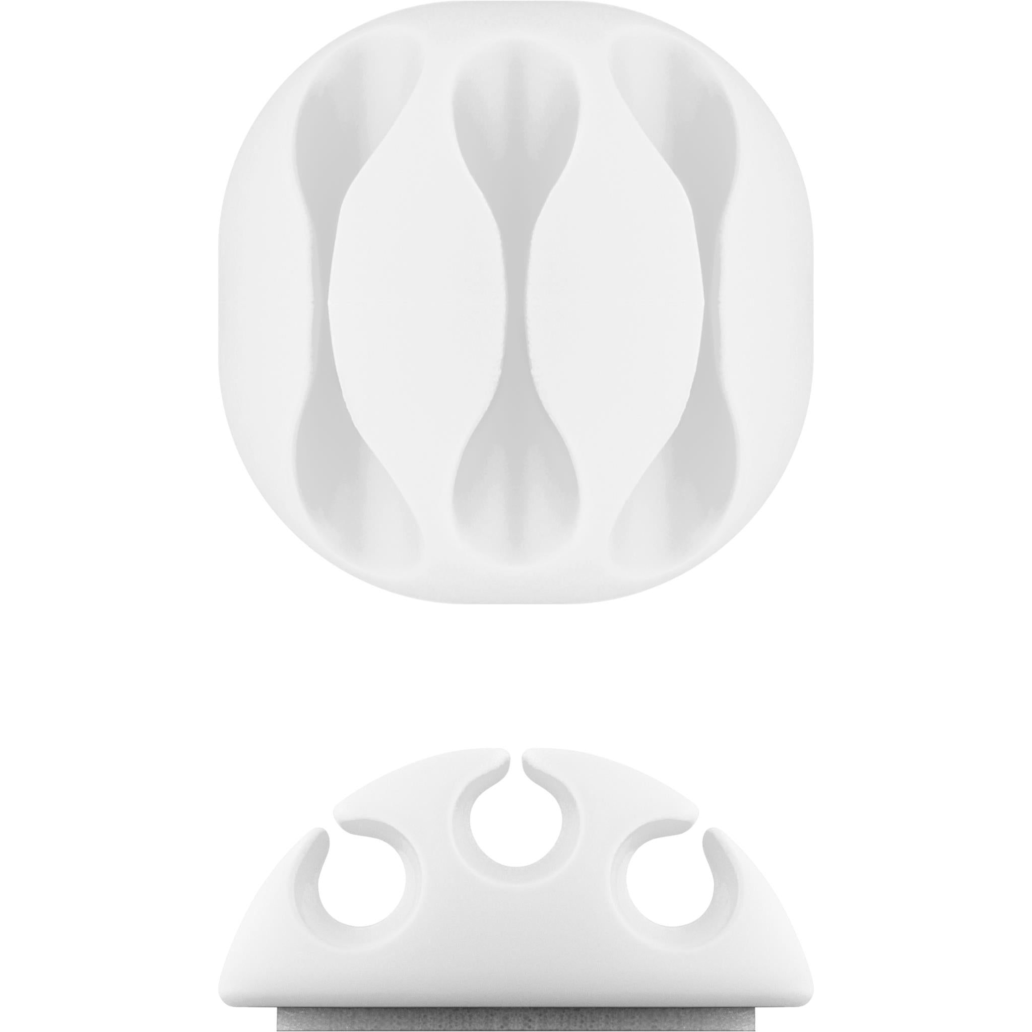 Goobay Cable Management 3 Slots (White)