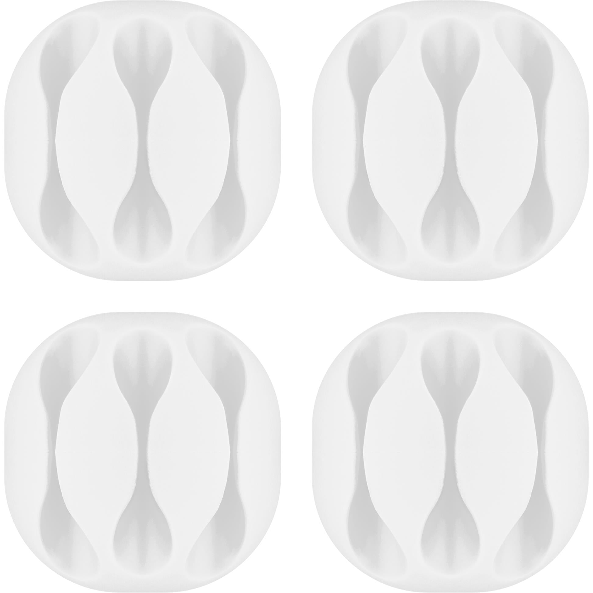 Goobay Cable Management 3 Slots (White)