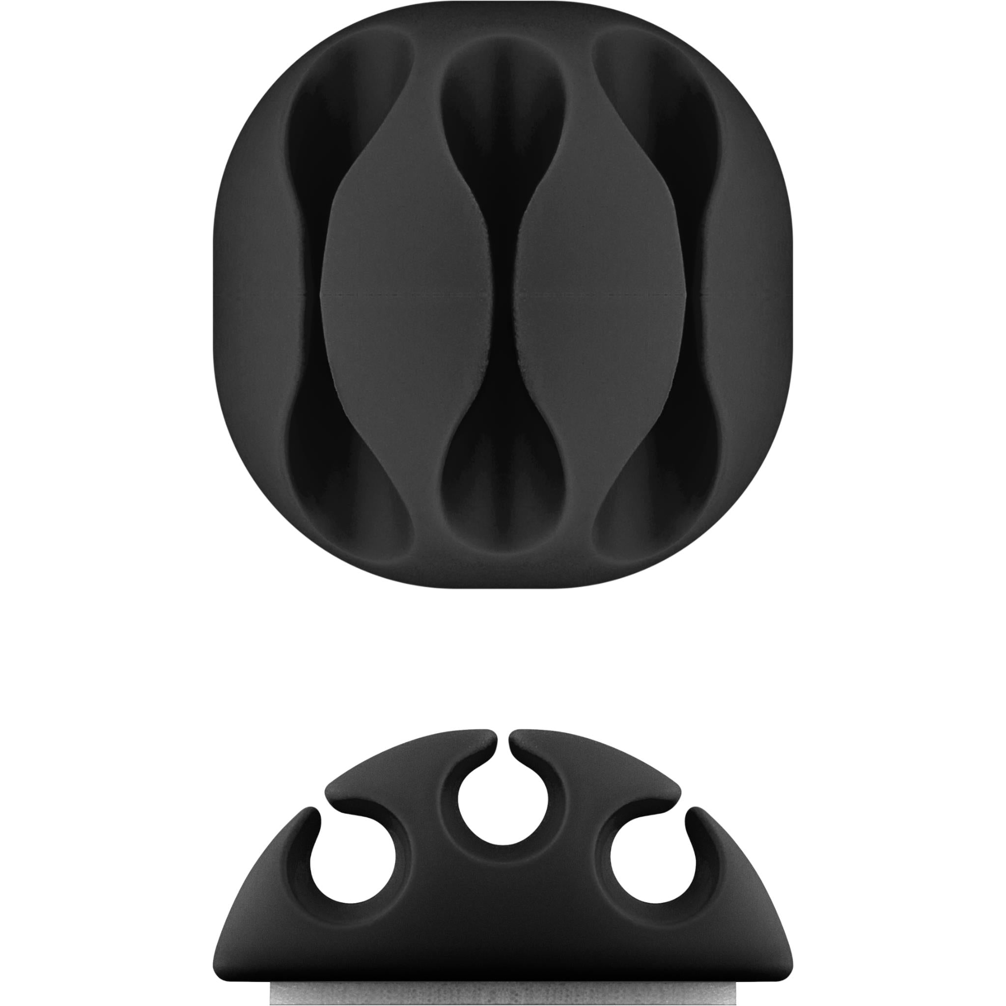Goobay Cable Management 3 Slots (Black)