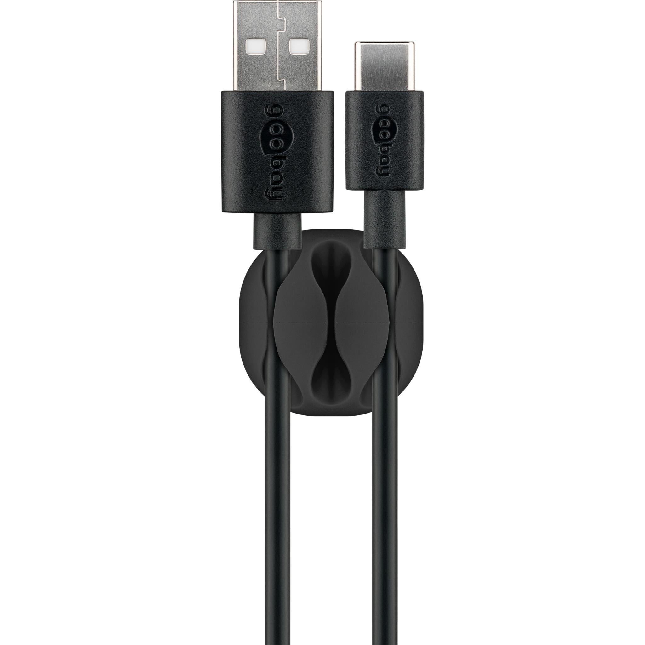 Goobay Cable Management 3 Slots (Black)