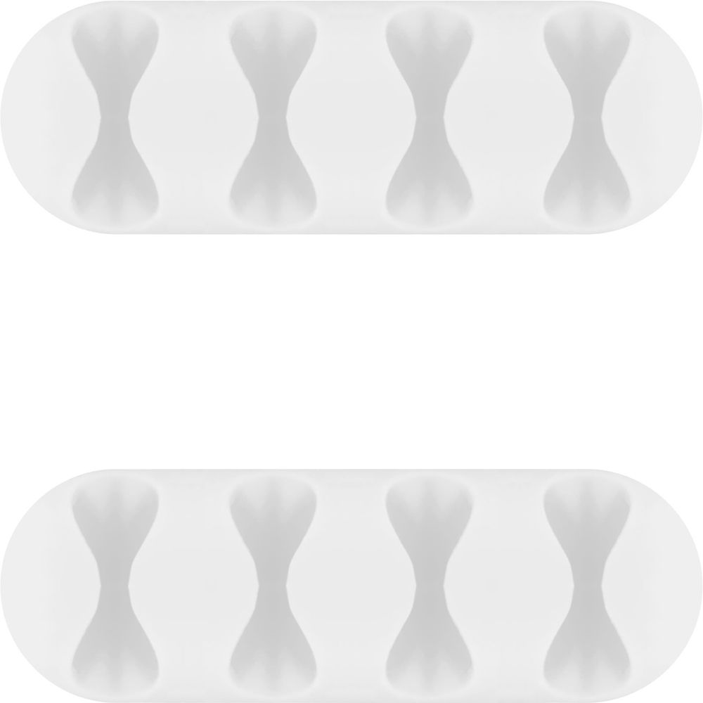 Goobay Cable Management 4 Slots (White)