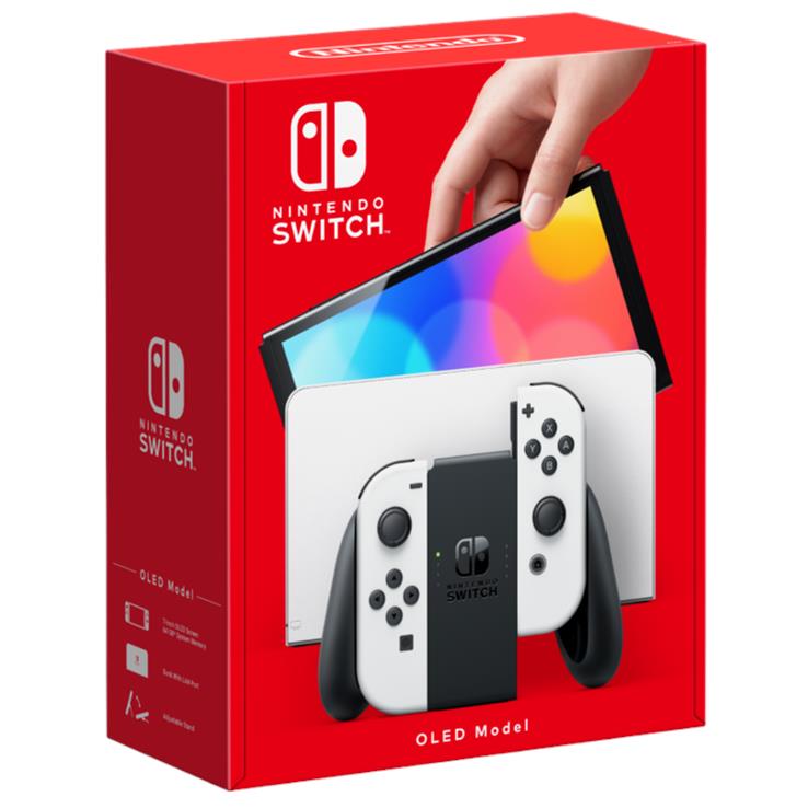 Nintendo Switch OLED Model Console (White)