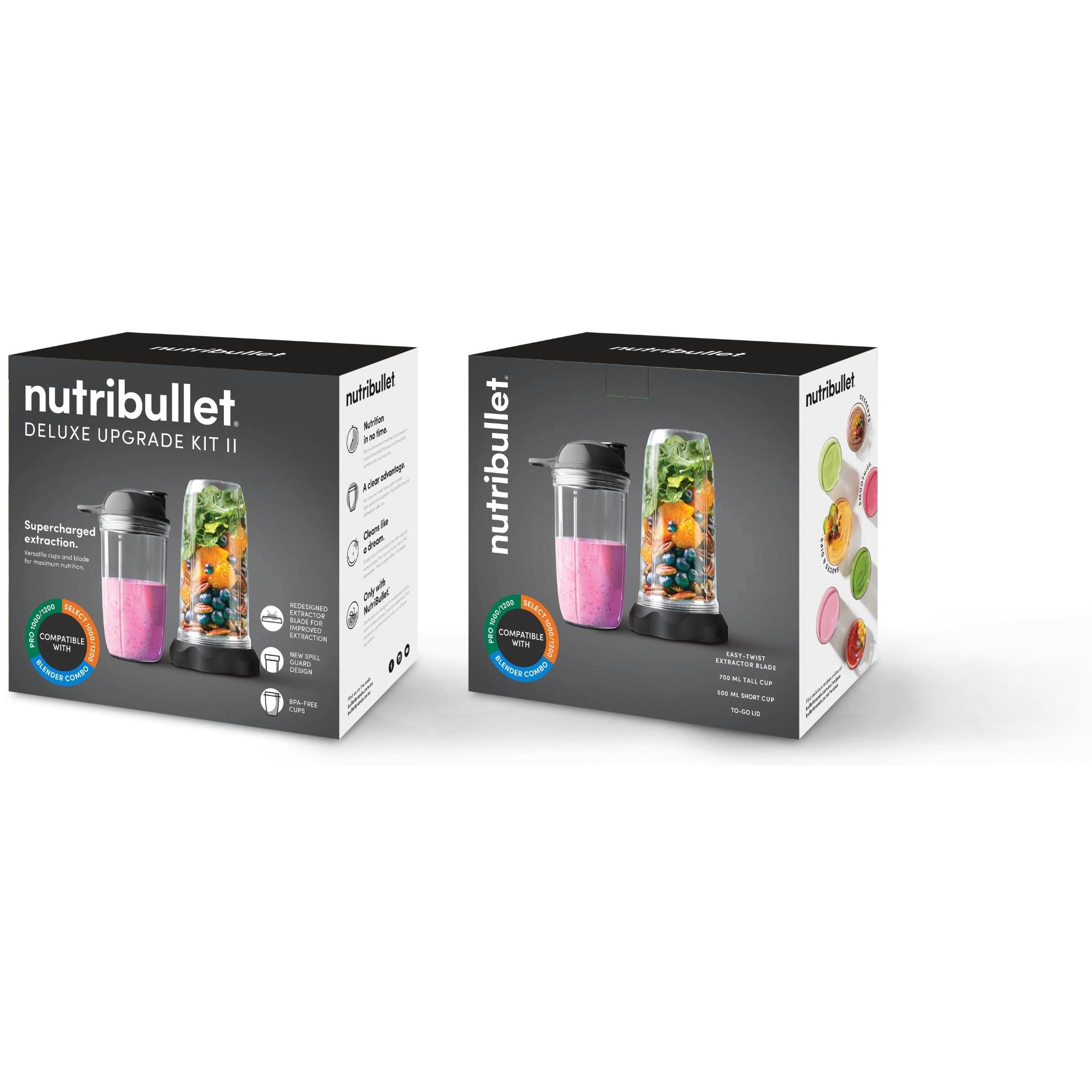 NutriBullet Deluxe Blender Upgrade Kit II