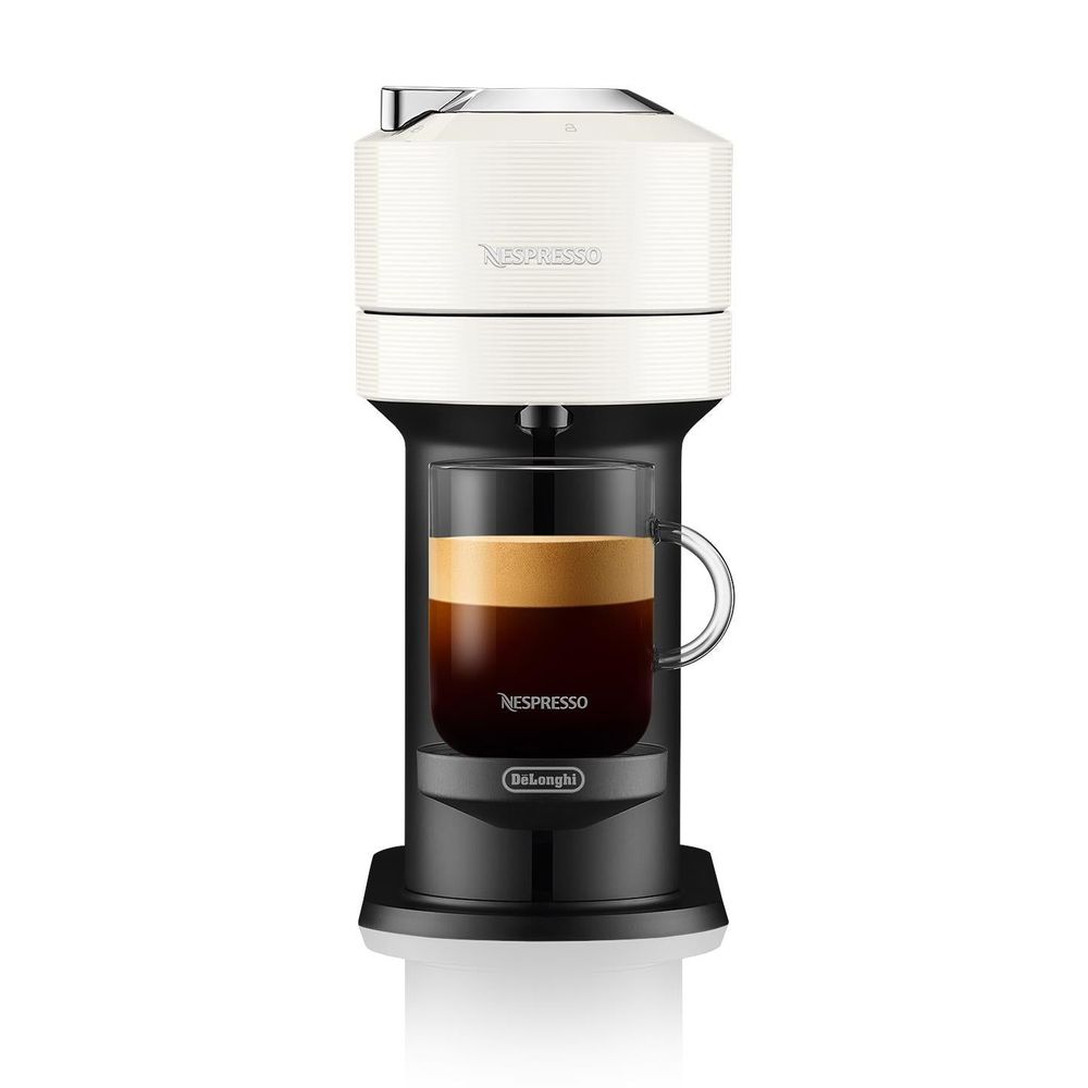 De'Longhi Nespresso Vertuo Next Coffee Machine Bundle (White)
