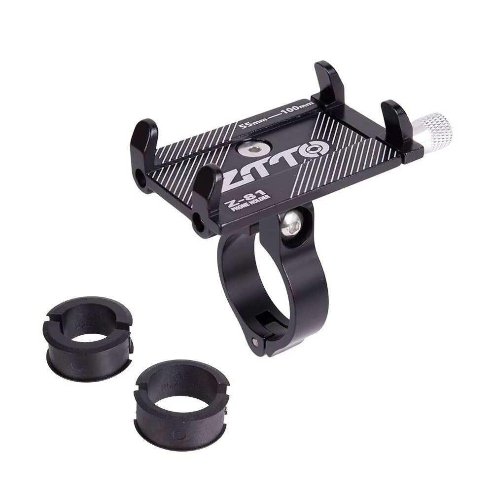 ZTTO Universal Bicycle Phone Holder - Durable Metal Mount for MTB, Road Bike, and Motorcycle