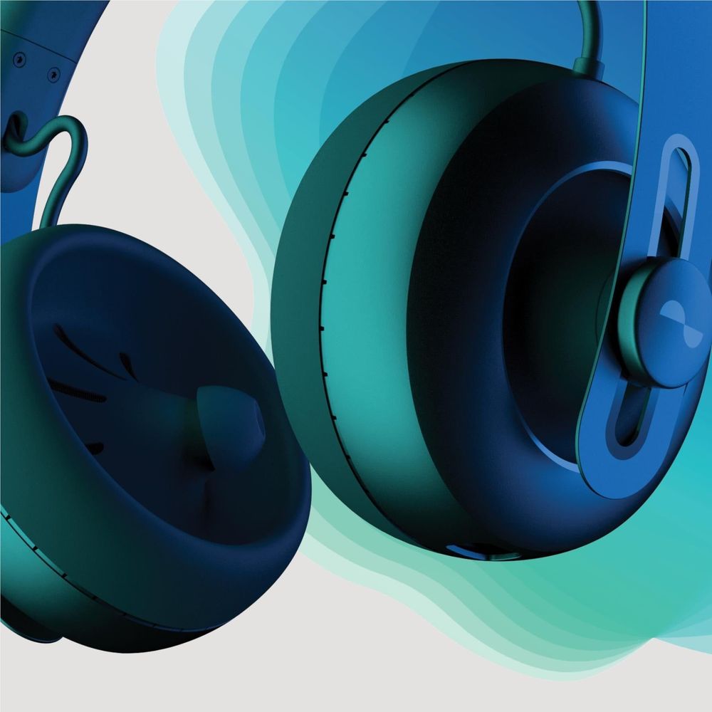 nura Nuraphone ANC Over-Ear Wireless Headphones with Travel Case