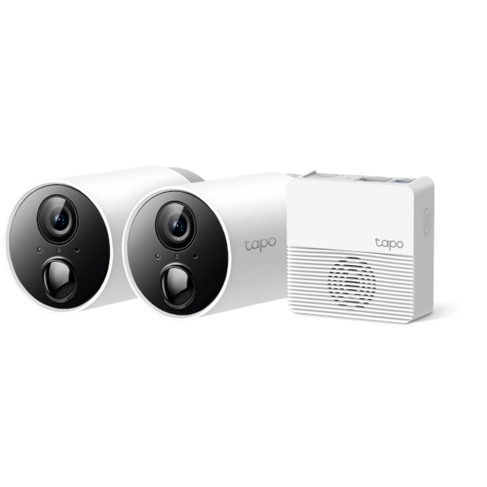 TL-TAPOC400S2 - TP-Link Tapo C400S2, Indoor Smart Wire-Free Security Camera System, 2-Camera System, Battery Powered