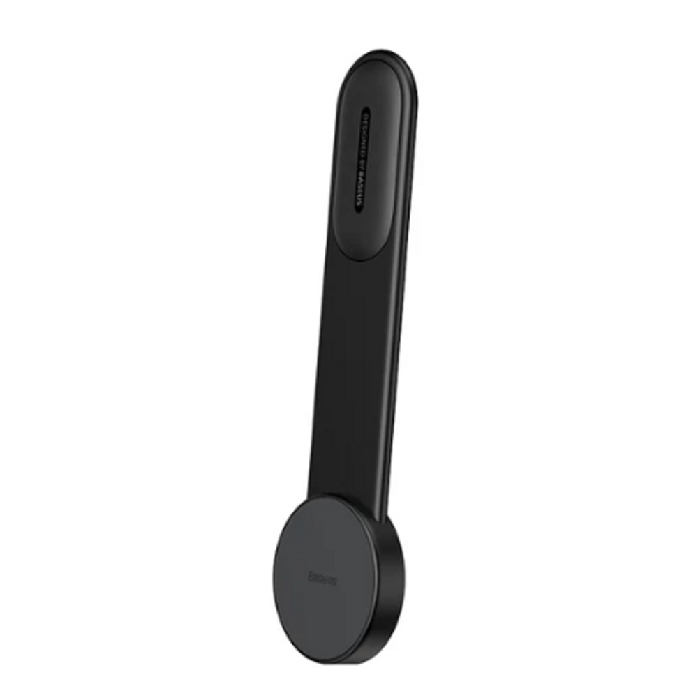 Baseus magnetic phone mount stand with tall oval backplate, black