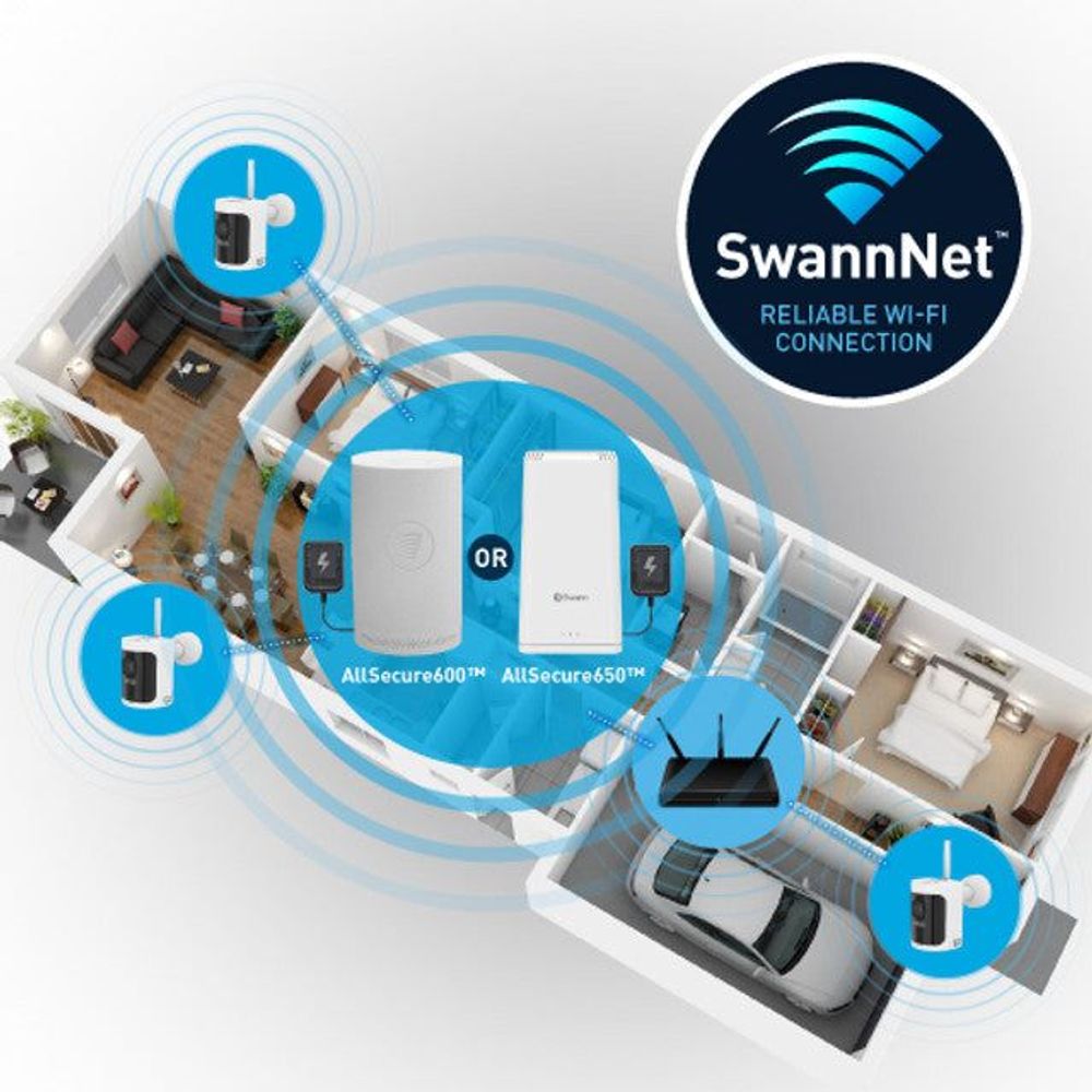 Swann AllSecure 4K Wirefree Camera-1 pack | SWNVW-AS4KCAM