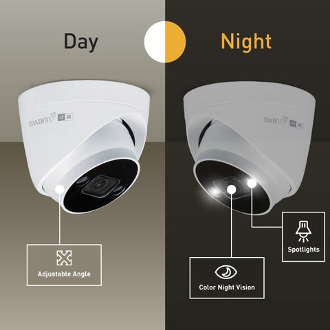 Swann AdvancedX Wired 3K/5MP NVR Security System - 6 Camera (SWNVK-8ADVX5MP6D-AU)