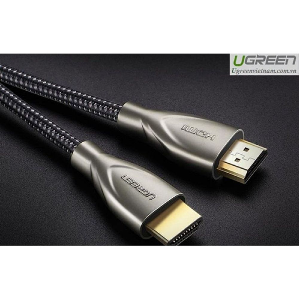 UG-50108 - UGREEN HDMI Carbon Fiber Zinc Alloy Cable 2m (Gray)