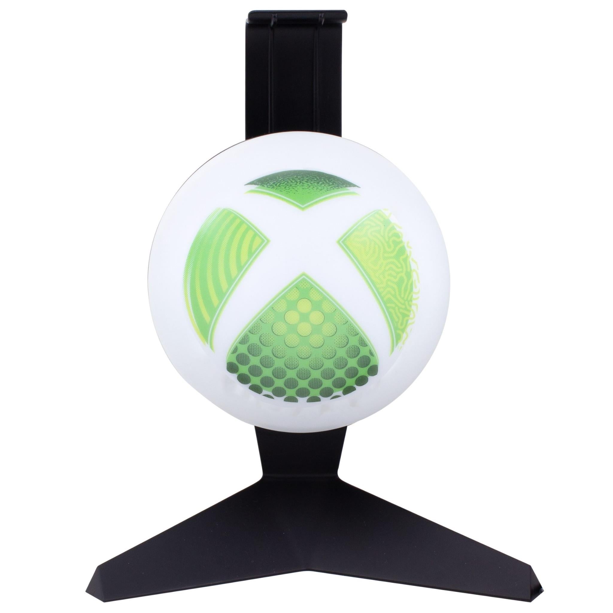 Paladone Xbox headset stand with green light-up Xbox logo - Electronic Gaming Accessories at Tech Supply Shed NZ