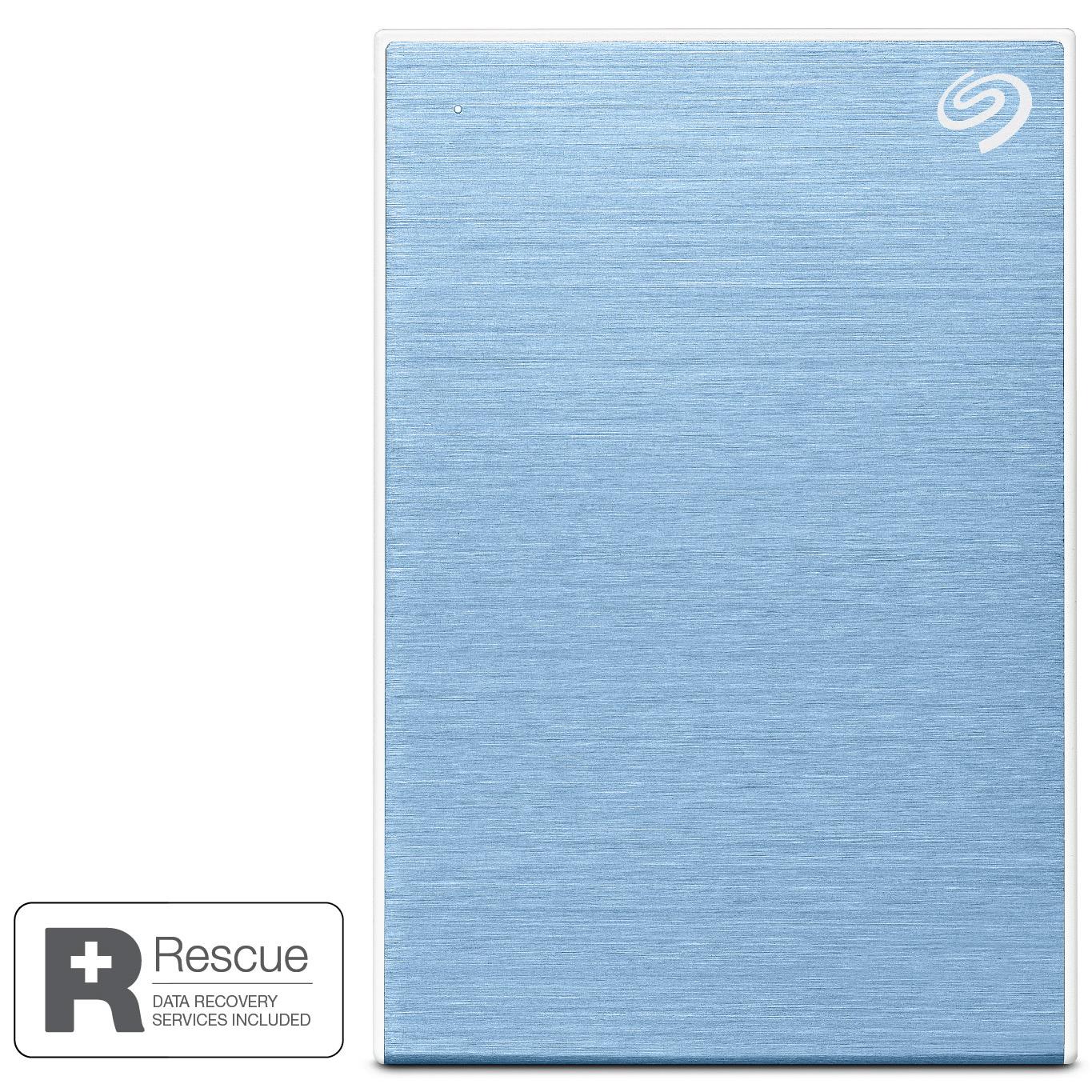 Seagate One Touch 4TB Portable HDD (Blue)