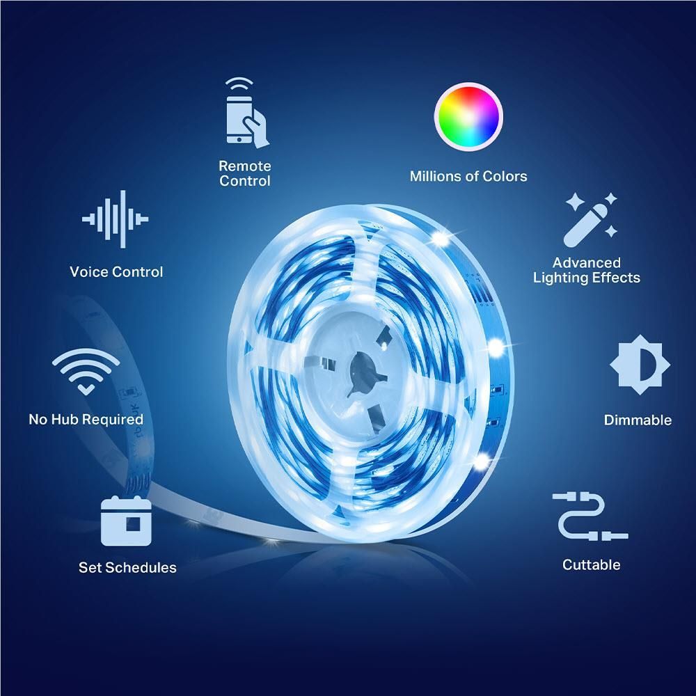 TP-Link Tapo L900-5 Smart Wi-Fi Light Strip (5m)