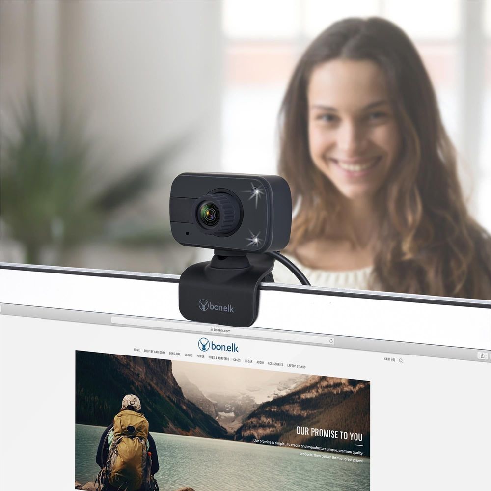 Bonelk 1080p Full HD USB Webcam