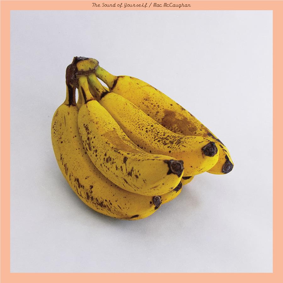 Bunch of ripe yellow bananas with dark speckles and curved peel
