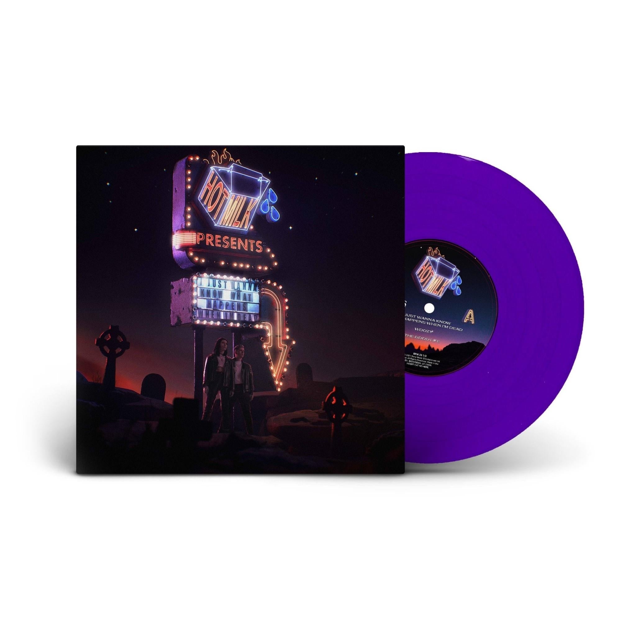I Just Wanna Know What Happens When I'm Dead (Purple Vinyl) - By: Hot Milk