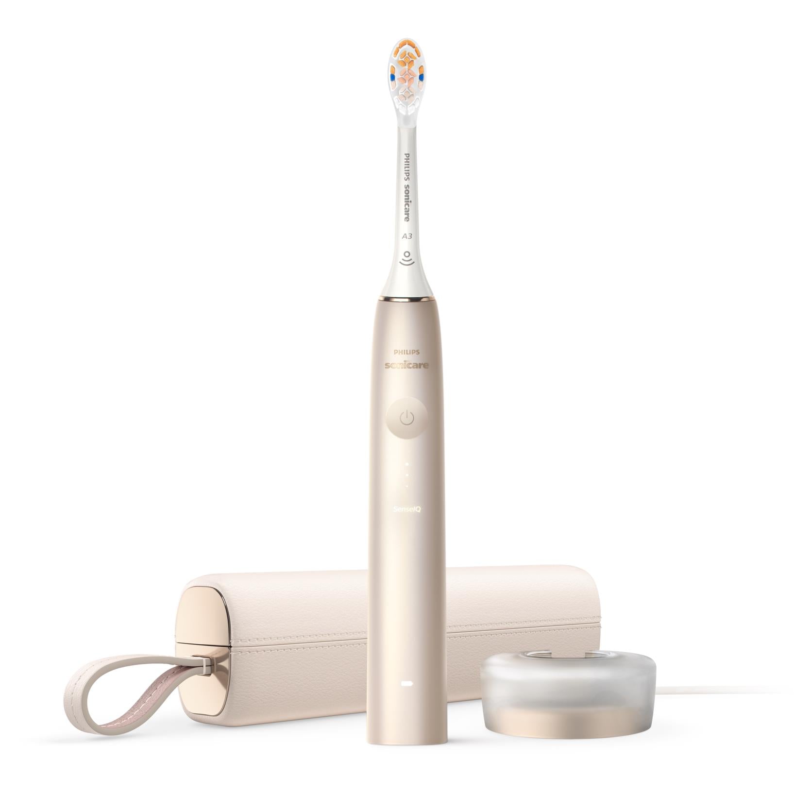 Philips Sonicare 9900 Prestige Power Toothbrush with SenseIQ (Champagne)