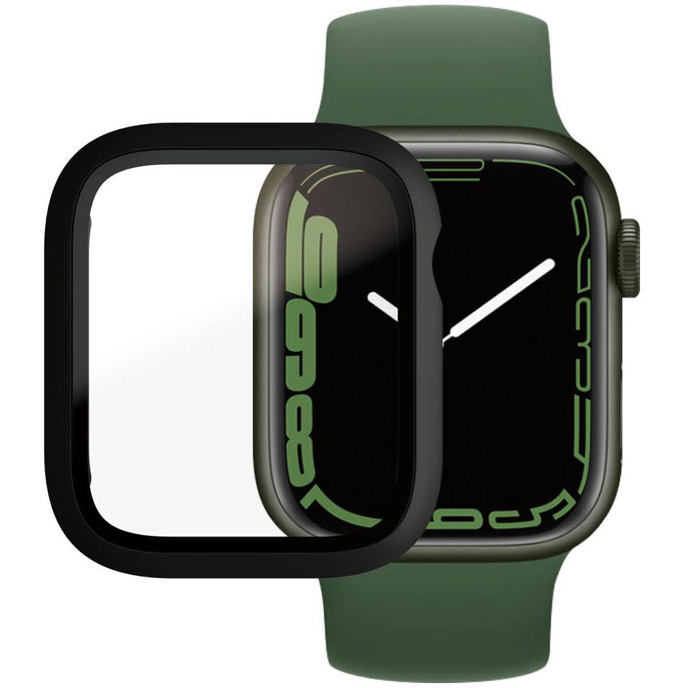 PanzerGlass Full Body Protection for Apple Watch Series 7 41mm (Clear/Black)