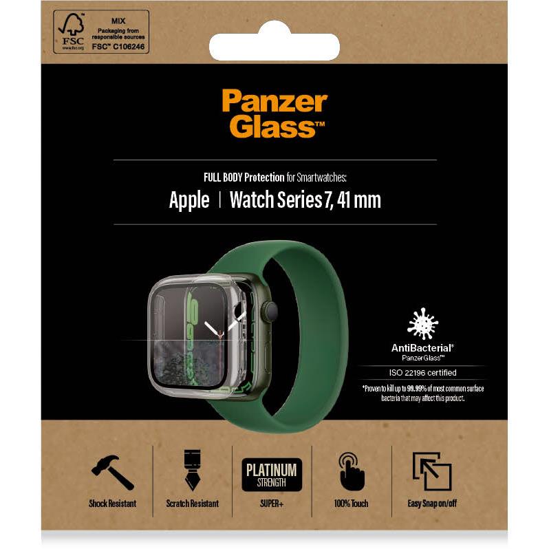 PanzerGlass Full Body Protection for Apple Watch Series 7 41mm (Clear)