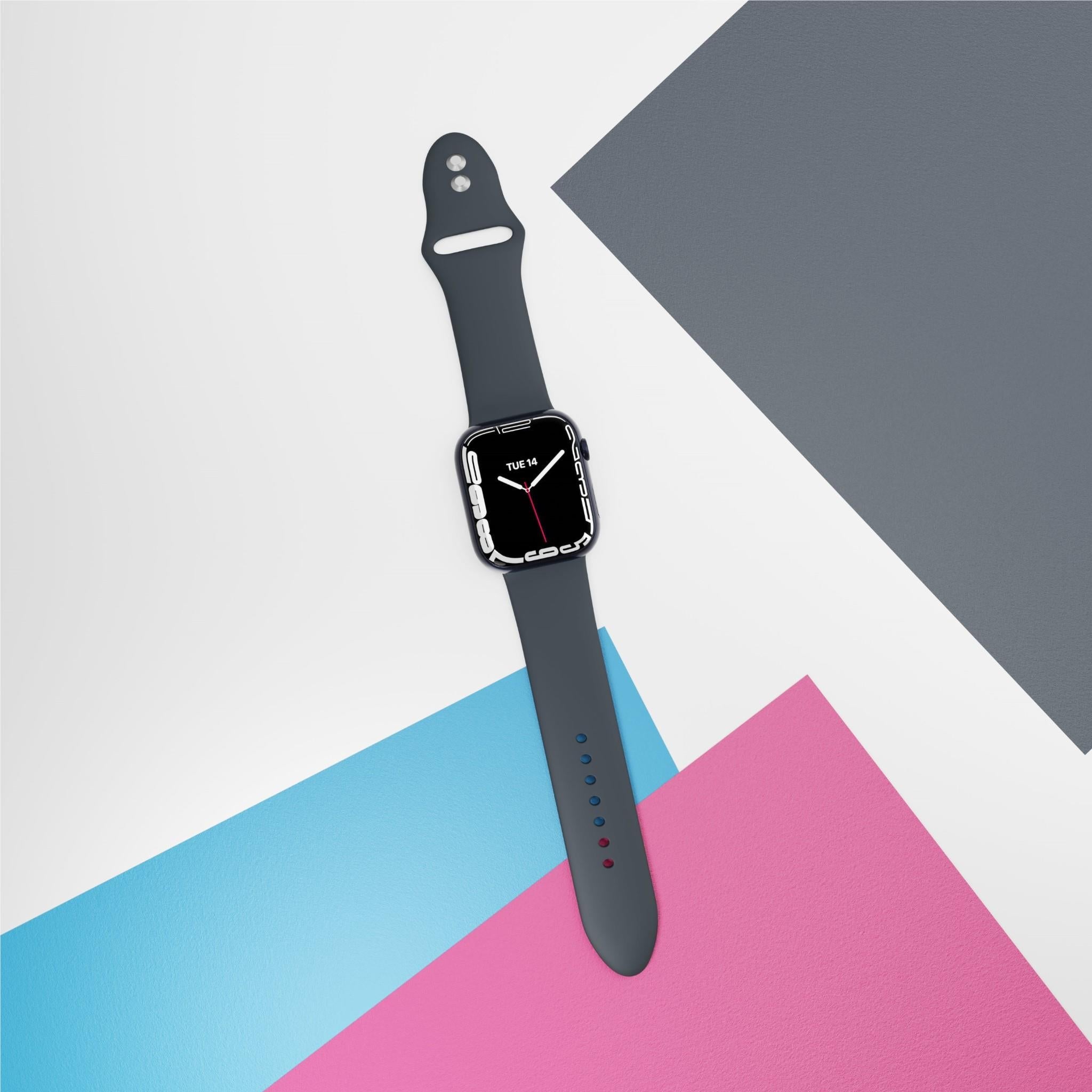 Cygnett FlexBand for Apple Watch [44-45mm] (Black)