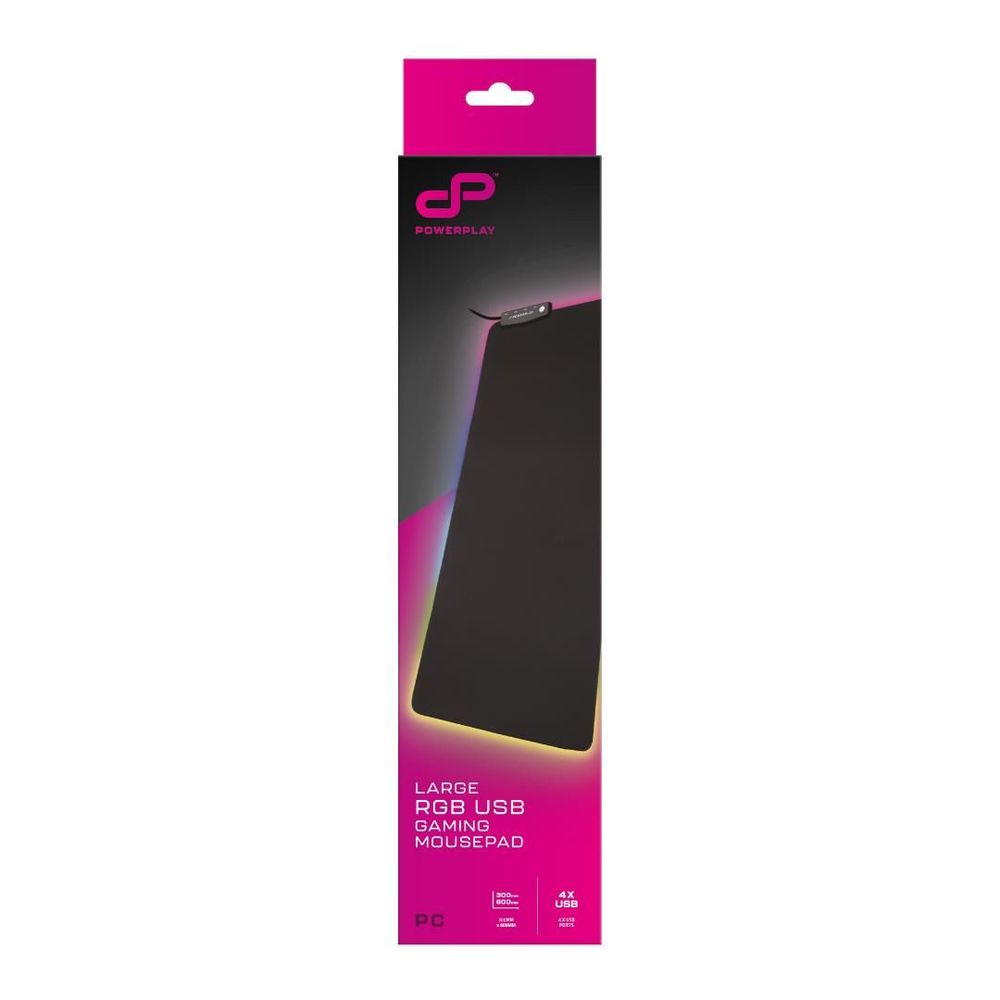 PowerPlay Large RGB USB Gaming Mousepad