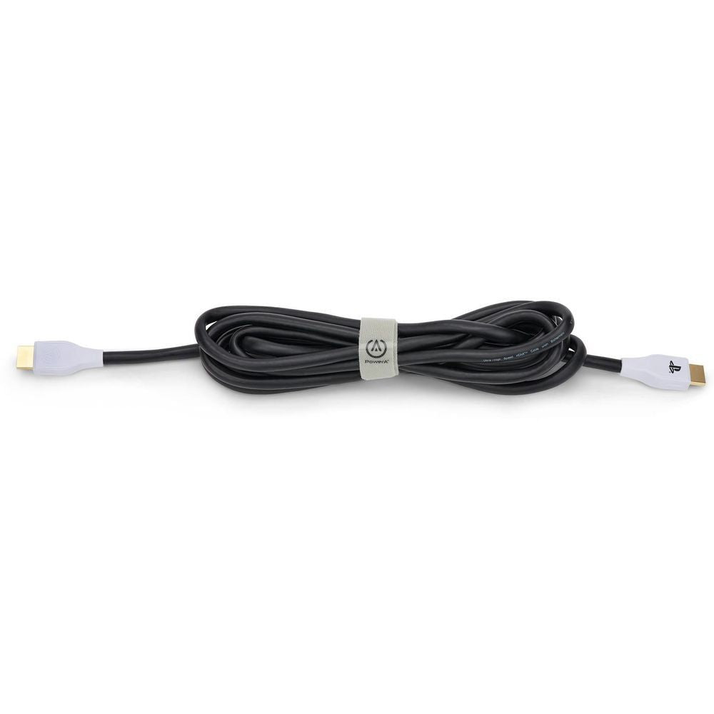 PowerA Ultra High Speed HDMI cable bundle with HDMI ends in silver and black