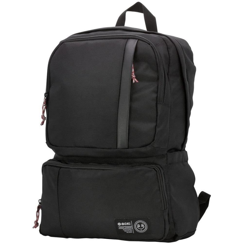 Moki rPET Series 15.6" Laptop Backpack (Black)