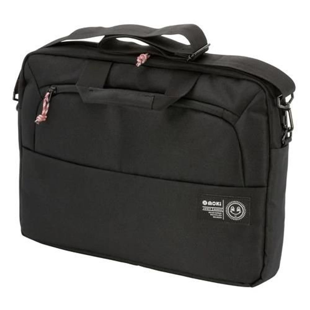 Moki rPET Series 15.6" Laptop Satchel (Black)