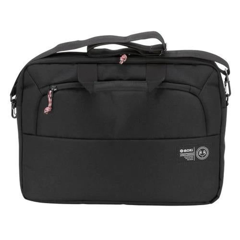 Moki rPET Series 15.6" Laptop Satchel (Black)