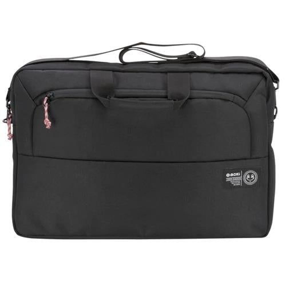 Moki rPET Series 17" Laptop Satchel (Black)
