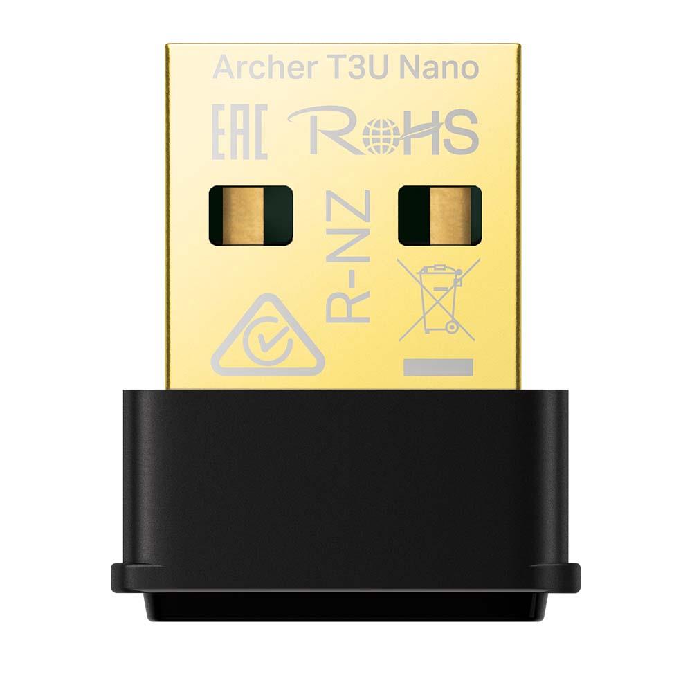 TP-Link Archer T3U AC1300 mini wireless USB adapter - Networking Adapters at Tech Supply Shed NZ
