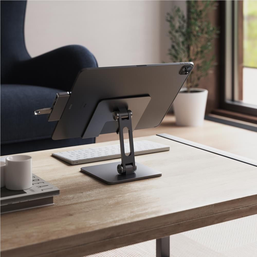 ALOGIC Edge Table and iPad Stand (Space Grey)