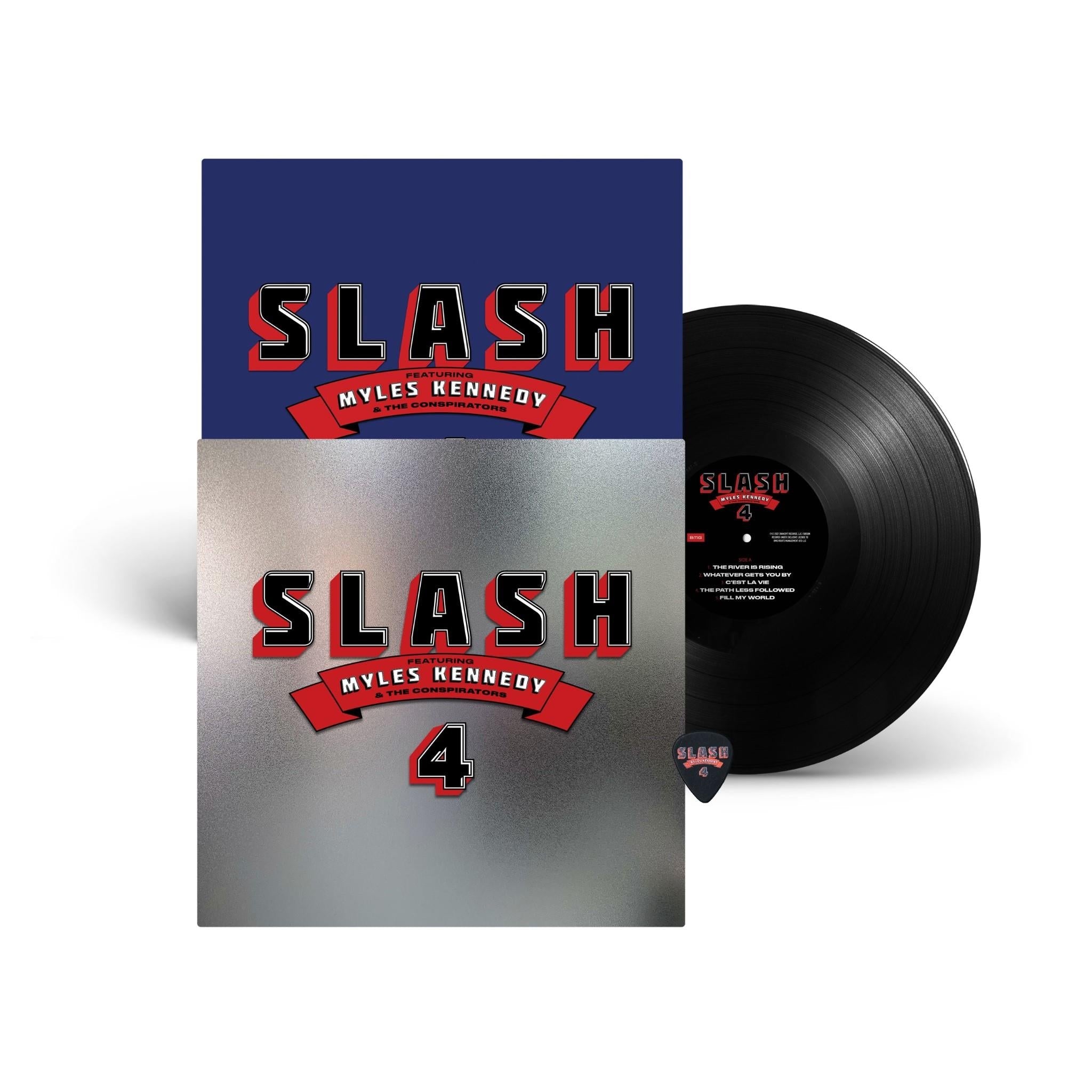 4 (Blue Vinyl) - By: Slash Featuring Myles Kennedy And The Conspirators