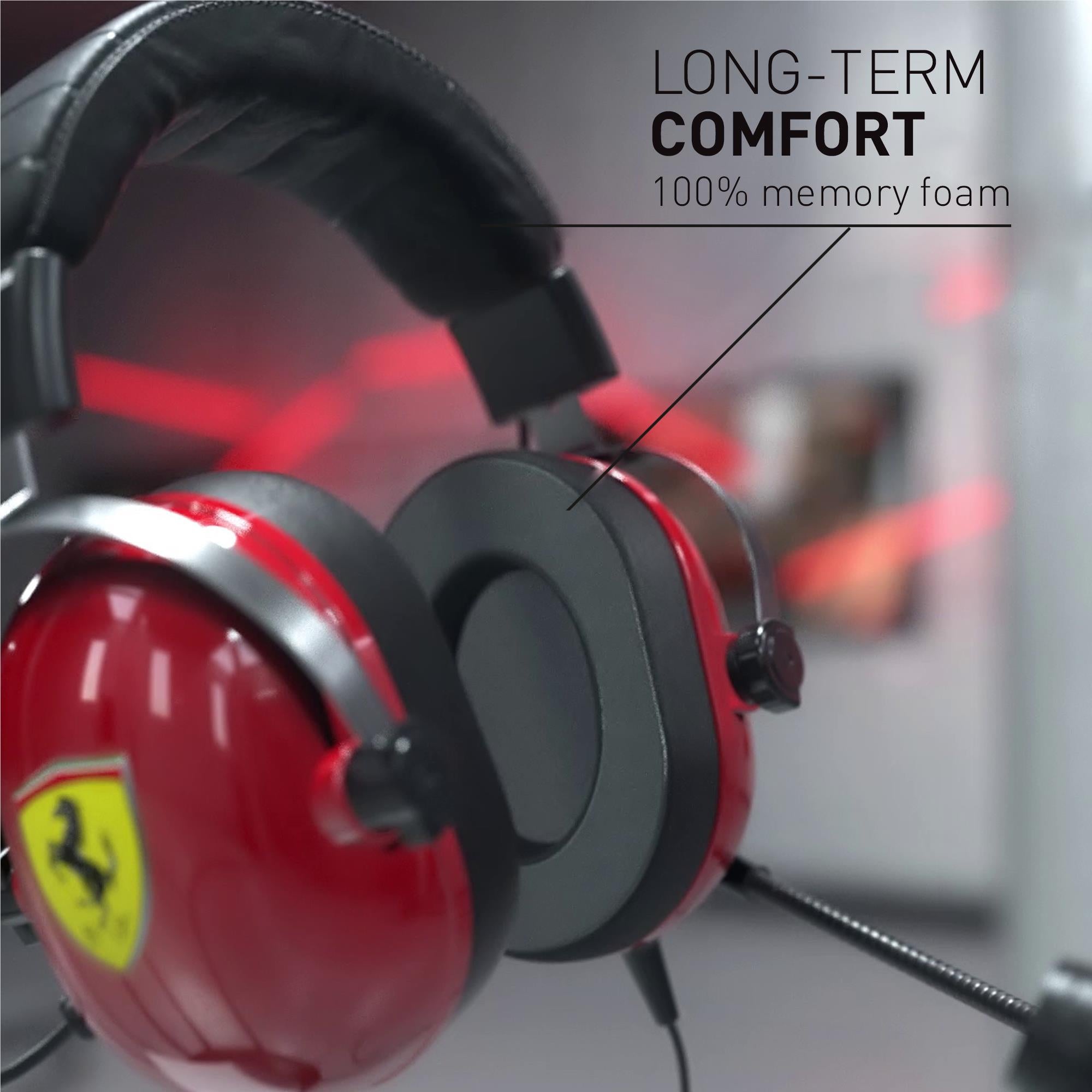 Thrustmaster T.Racing Scuderia Gaming Headset (Ferrari Edition)