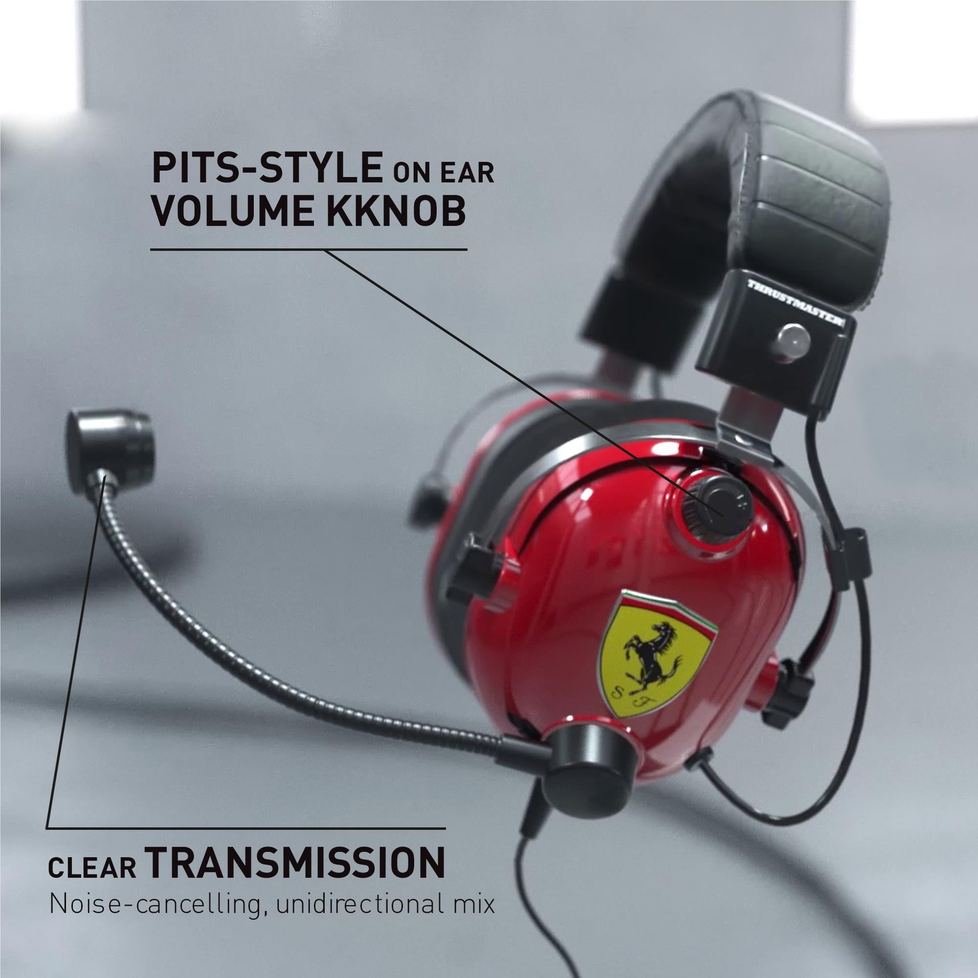 Thrustmaster T.Racing Scuderia Gaming Headset (Ferrari Edition)